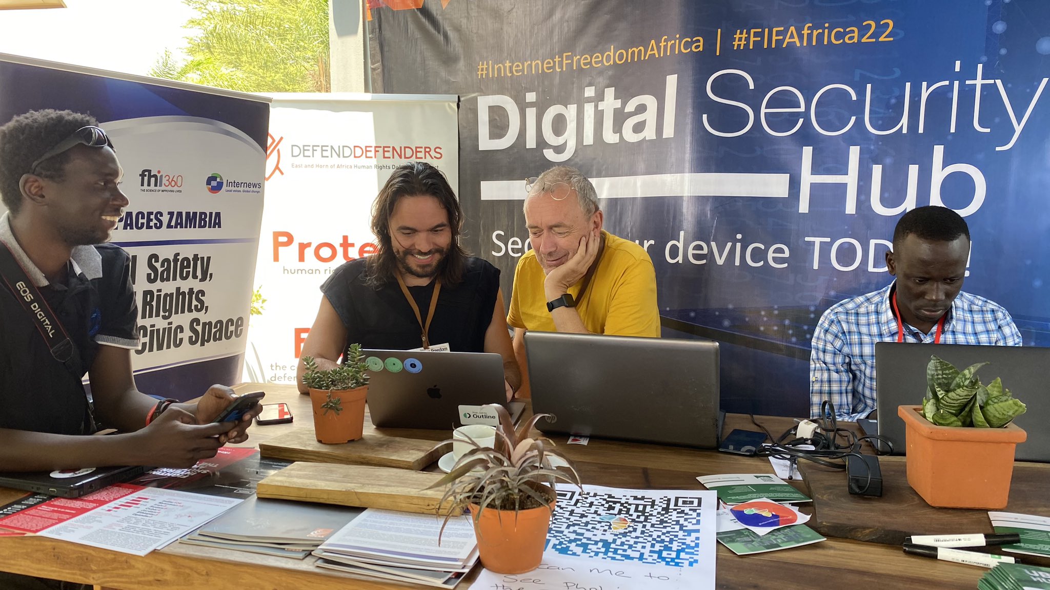 Digital Security Hub at FIFAfrca22