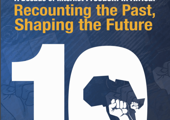State of Interent Freedom In Africa 2023 report cover