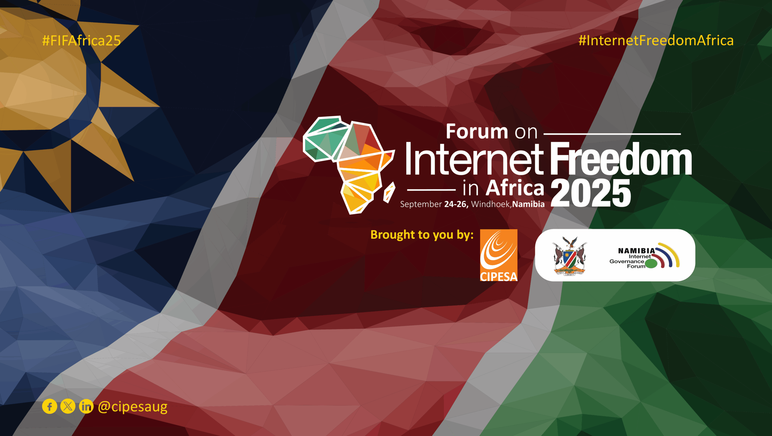 CIPESA Welcomes Namibia Ministry of ICT and the Namibia IGF as Co-Hosts of FIFAFrica25